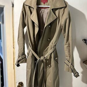 Merona Women's Classic Khaki Trench Coat
